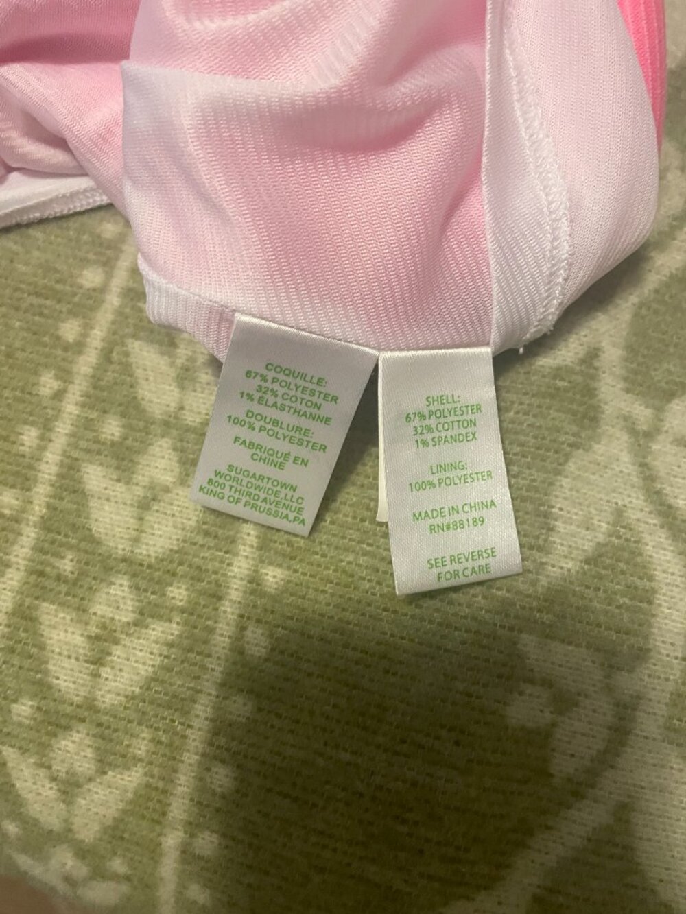 Lilly Pulitzer Pink Textured Shift Dress – Size Small - Picture 4 of 4